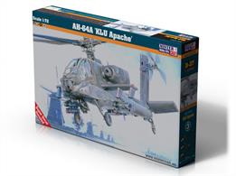 MisterCraft MCD37 AH-64A KLU Apache Helicopter Kit