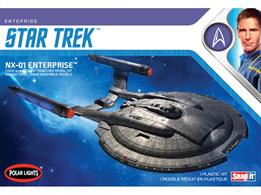 Polar Lights POL966 1/1000th Star Trek NX-01 Enterprise Snap Kit