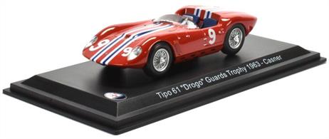 MAG HD48 1/43rd Maserati Tipo 61 'Drog' Guards Trophy 1963 168 Casner