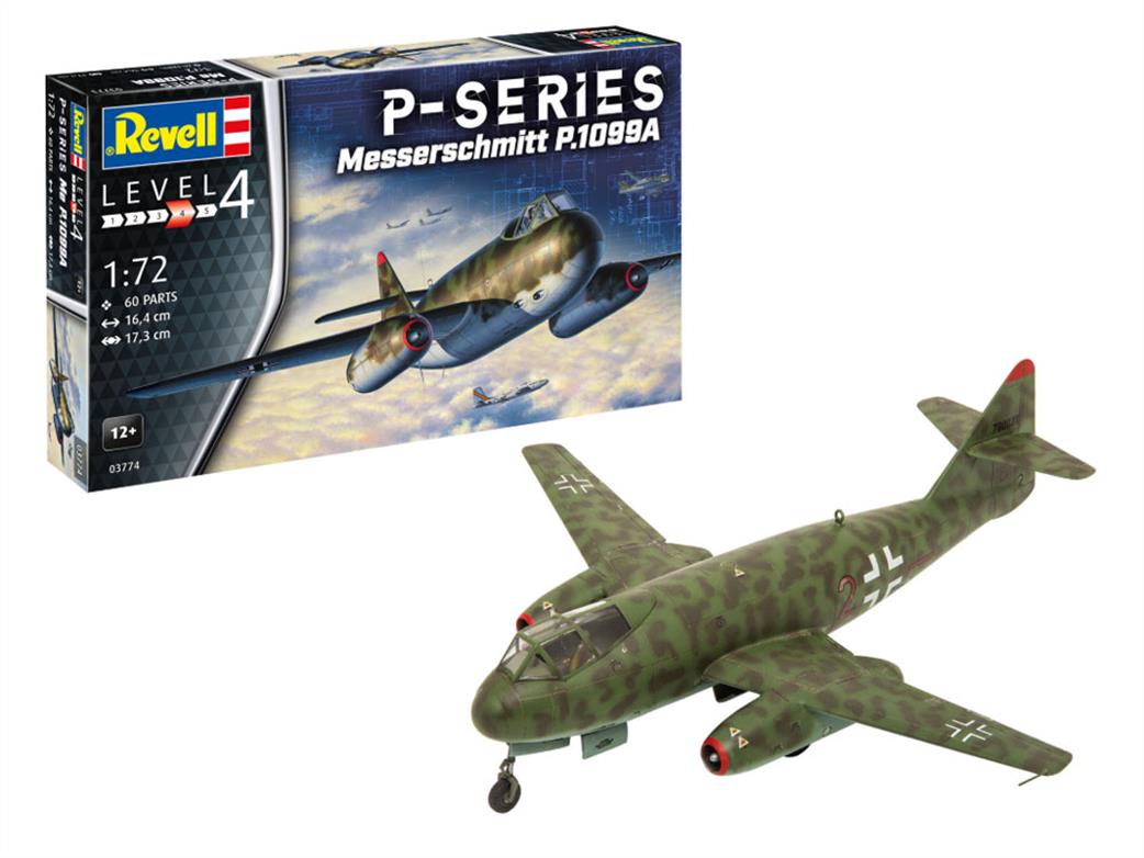Revell 1/72 03774 Messerschmitt P.1099A - P-Series kit