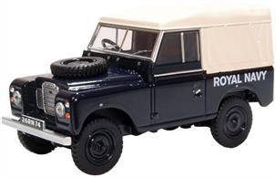 Oxford Diecast 43LR3S004 1/43rd Land Rover Series III SWB Canvas Royal Navy