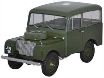 Oxford Diecast 43TIC001 1/43 Land Rover Tickford Two Tone Green