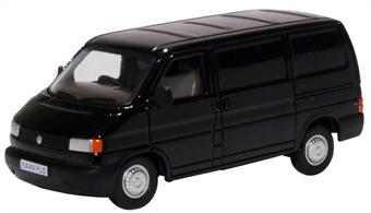 Oxford Diecast 76T4004 1/76th VW T4 Van Black