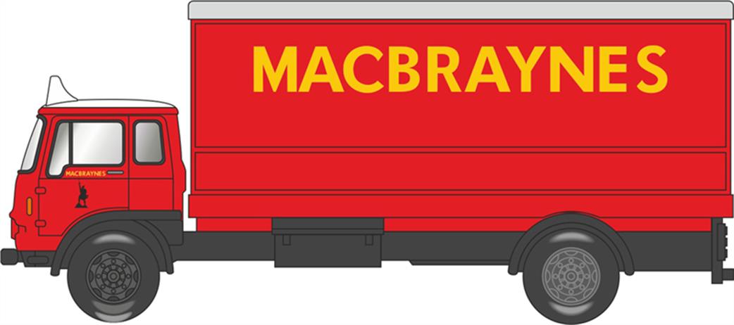 Oxford Diecast 1/76 76TK016 Bedford TK Box Van Macbraynes