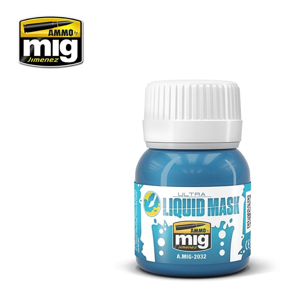 Ammo of Mig Jimenez  A.MIG-2032 Ultra Liquid Mask 40ml Jar