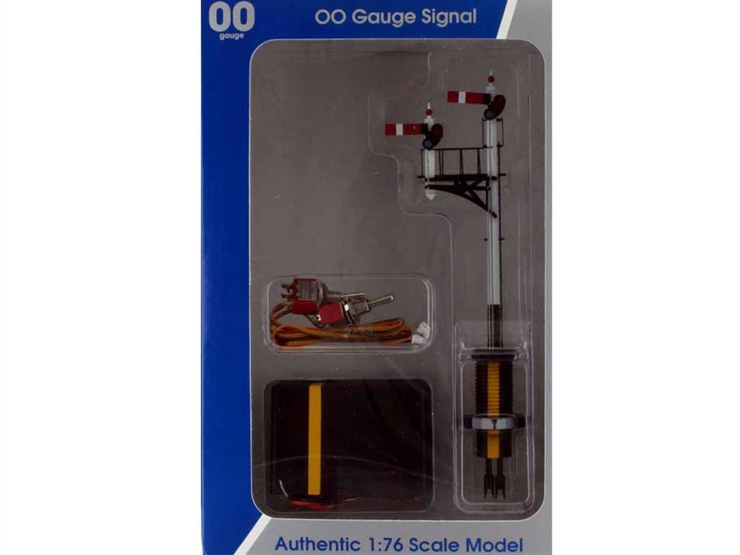 Dapol OO 4L-001-006 GWR Junction Signal Motorised Short Post to Left