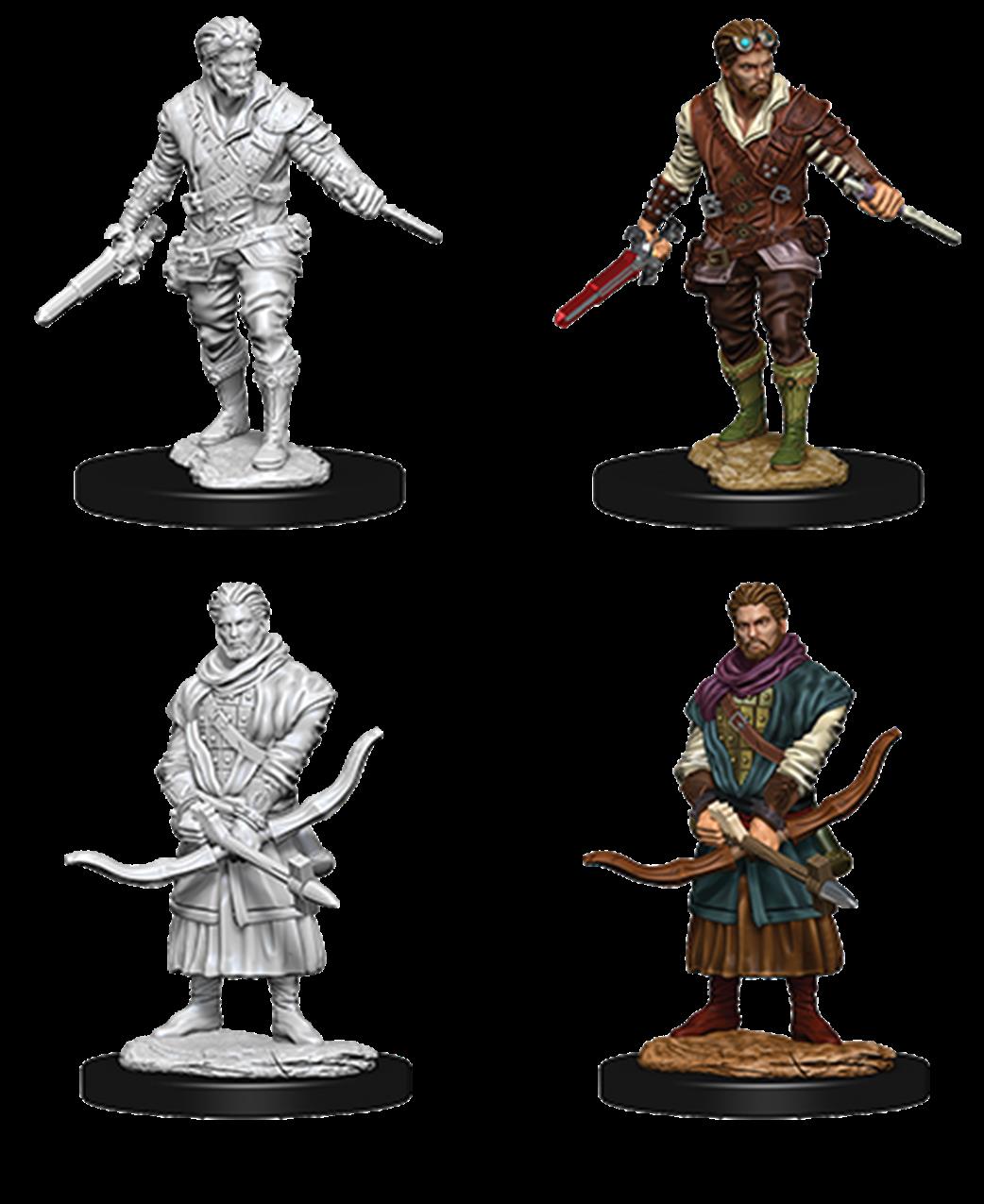 Wizkids  73702 Male Human Rogue: D&D Nolzur's Marvelous Unpainted Miniatures