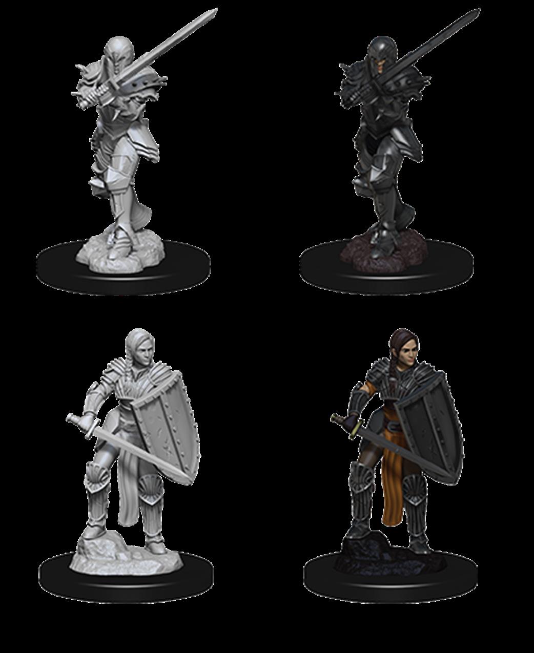 Wizkids  73705 Female Human fighter: D&D Nolzur's Marvelous Unpainted Miniatures