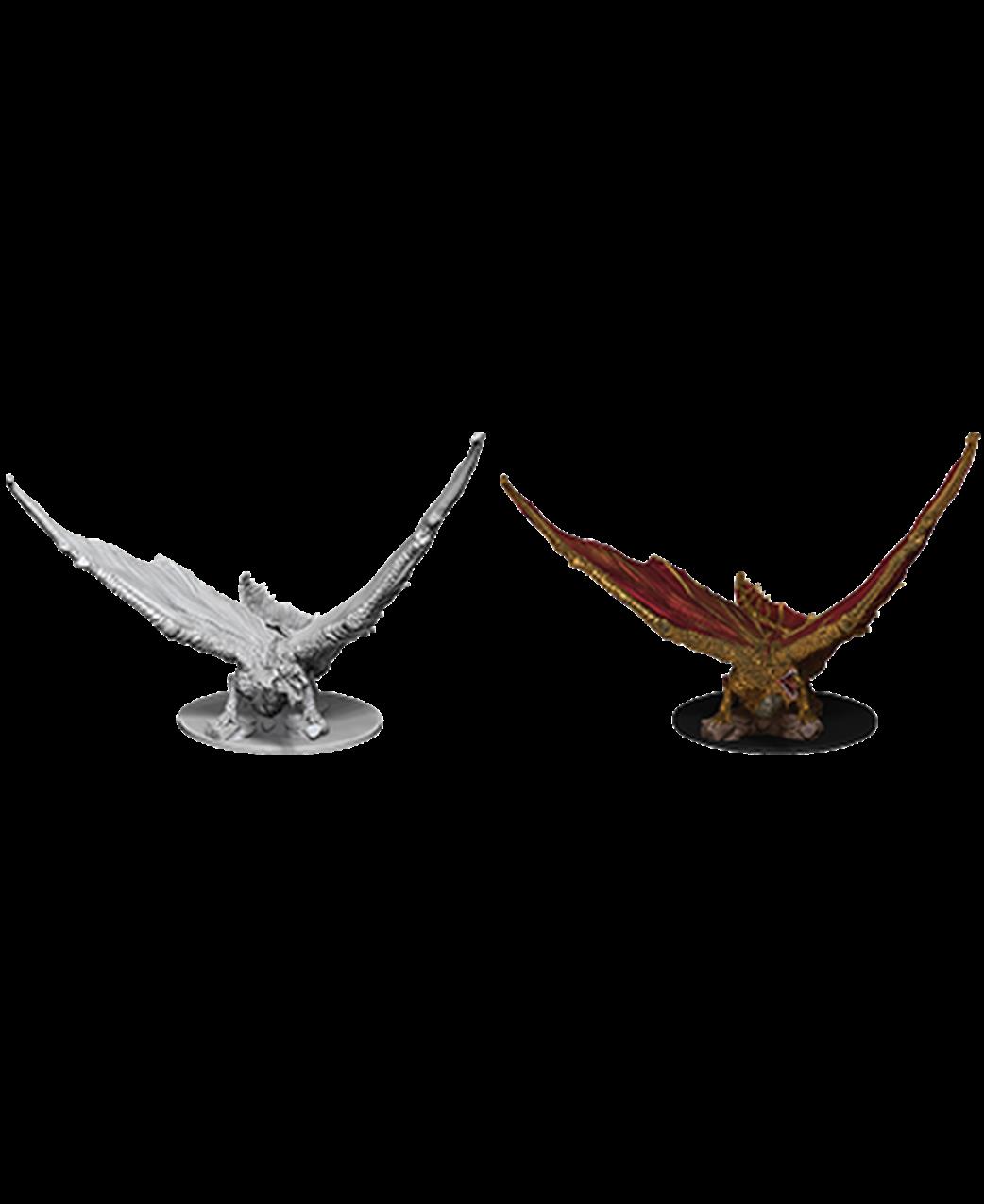 Wizkids  73711 Young Brass Dragon: D&D Nolzur's Marvelous Unpainted Miniatures