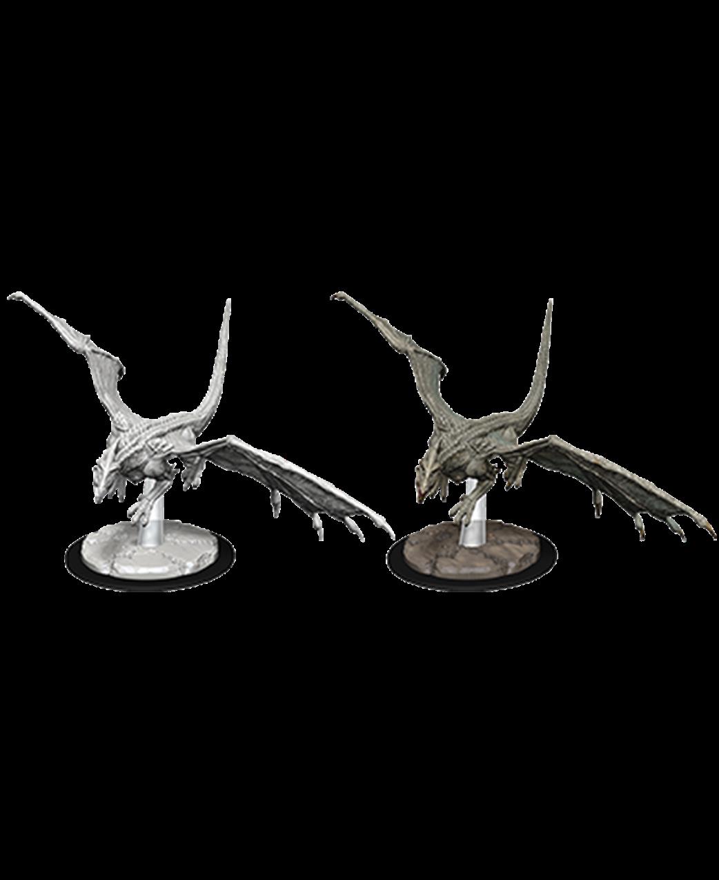 Wizkids  73712 Young White Dragon: D&D Nolzur's Marvelous Unpainted Miniatures