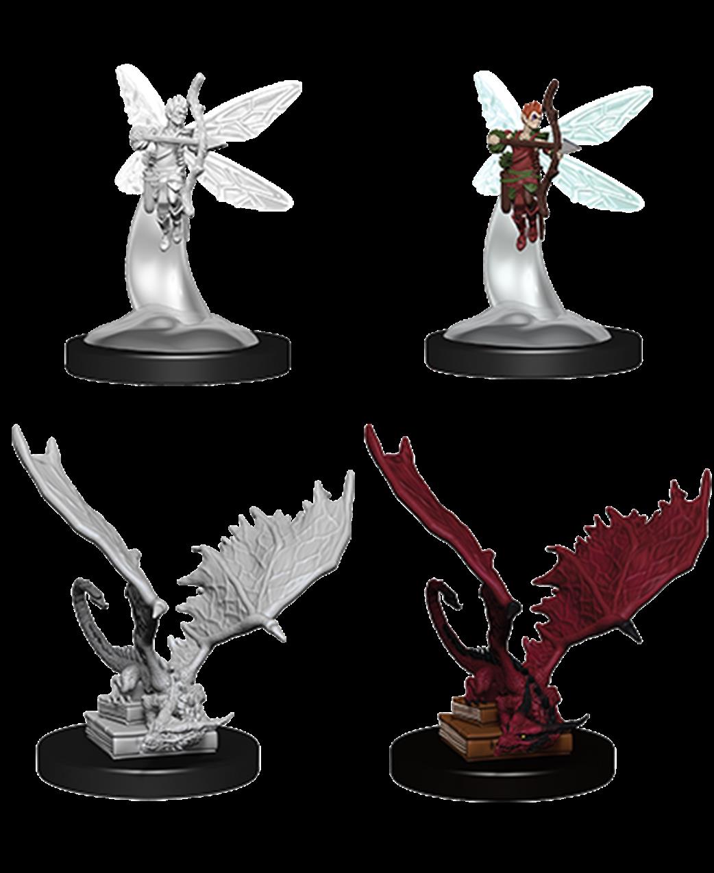 Wizkids  73718 Sprite & Pseudodragon: D&D Nolzur's Marvelous Unpainted Miniatures