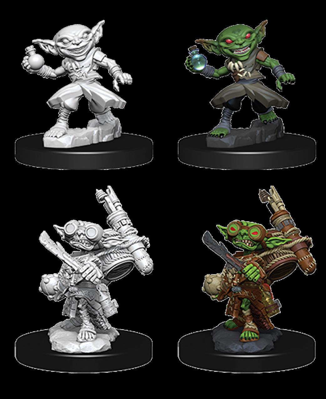 Wizkids  73720 Male Goblin Alchemist: Pathfinder Deep Cuts Unpainted Miniatures