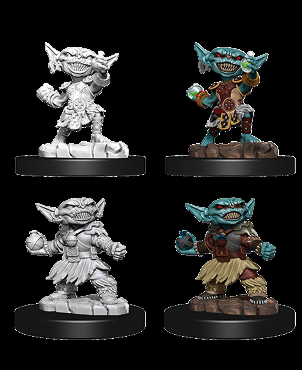 Wizkids  73721 Female Goblin Alchemist: Pathfinder Deep Cuts Unpainted Miniatures