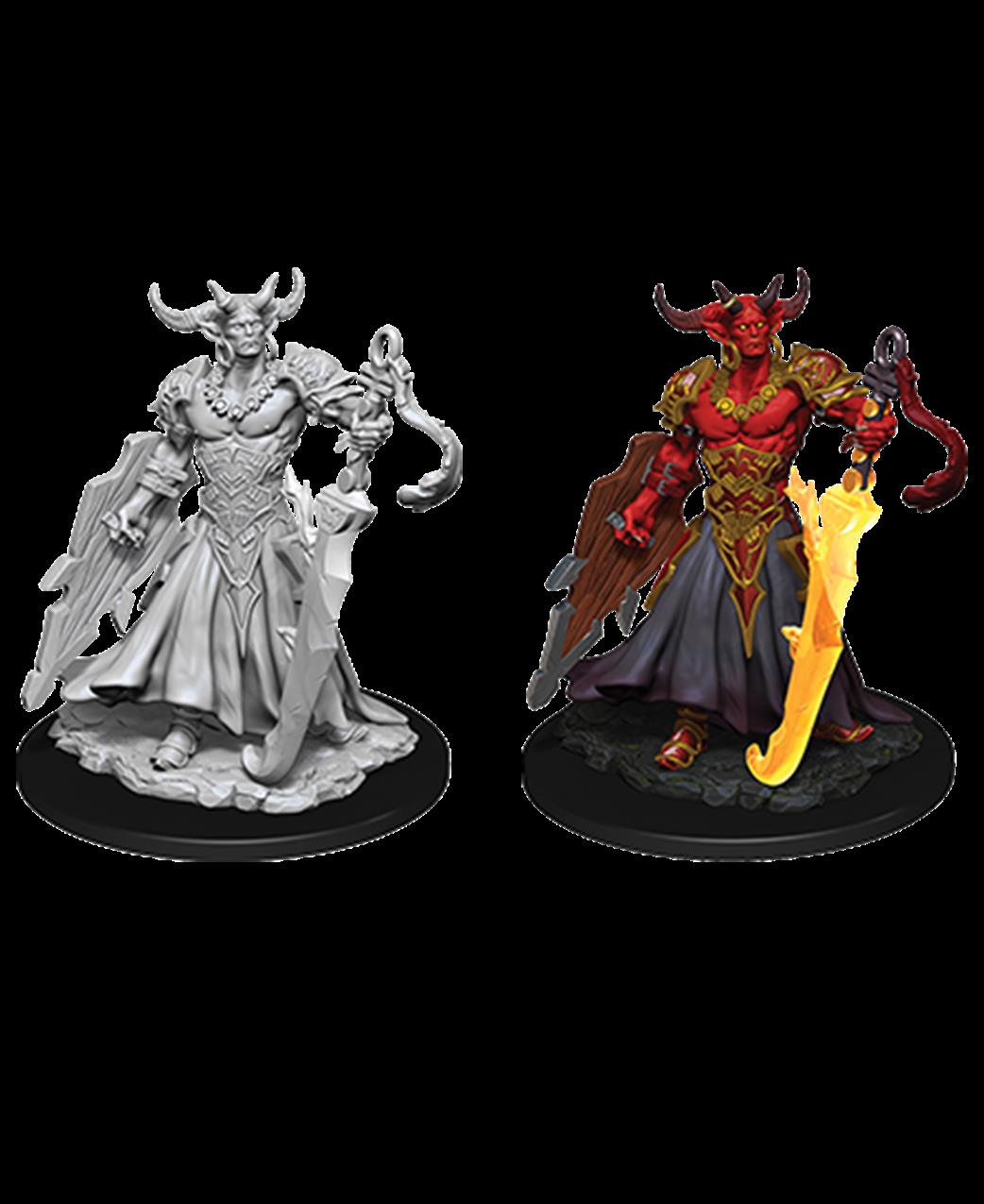 Wizkids  90201 Genie Efreeti: Pathfinder Deep Cuts Unpainted Miniatures
