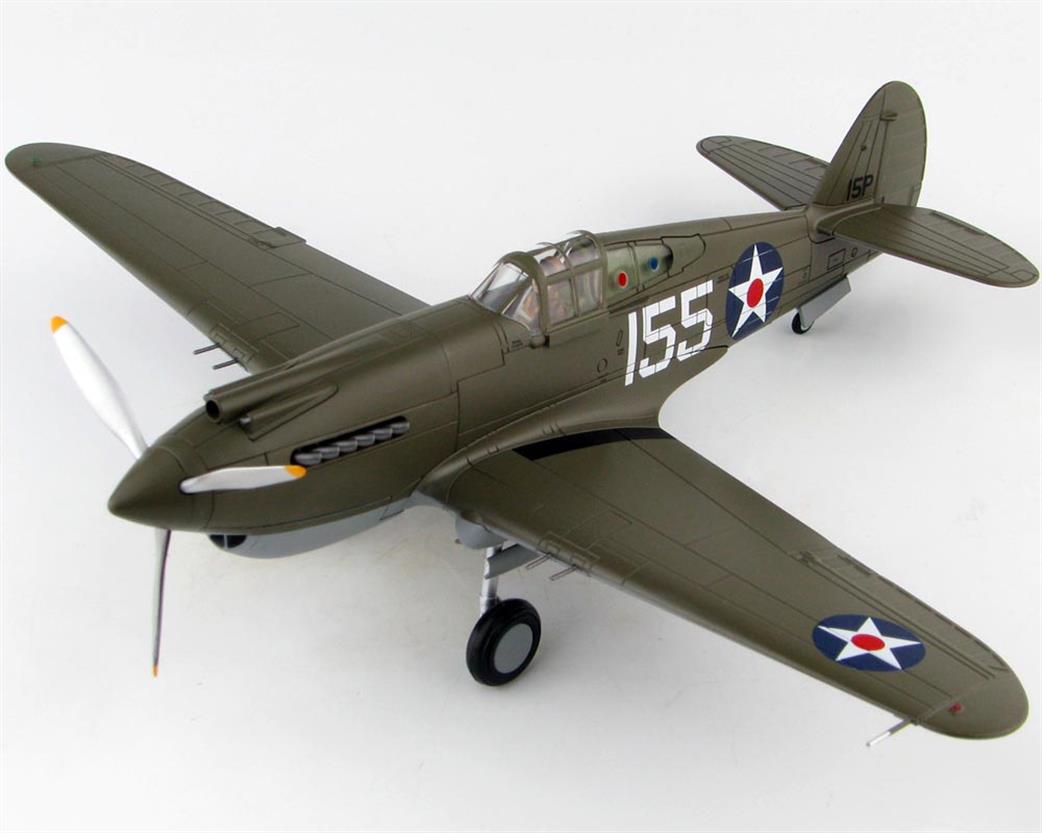 Hobby Master HA9202 P-40B Warhawk White 155, 47th PS, 15th PG, Wheeler Field Hawaii Dec 7th 1941 1/48