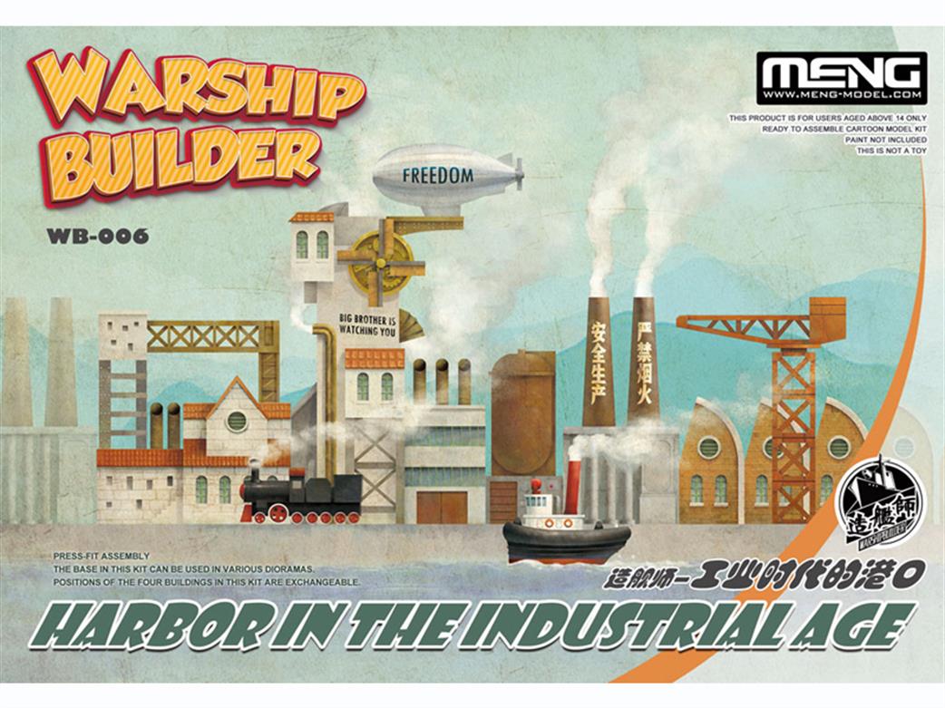 Meng MNGWB-006 Warship Builder Harbor in the Industrial Age