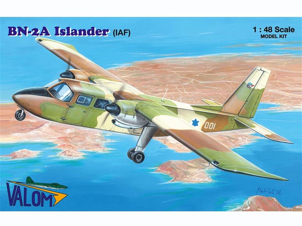 Valom 48009 BN-2A Islander aircraft kit 1/48