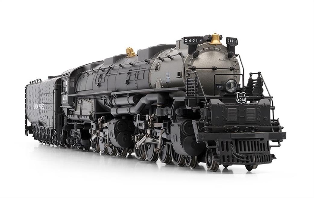 Rivarossi HO HR2884 Union Pacific 4014 Big Boy 4-8-8-4 Articulated Locomotive UP Steam Heritage Edition with fuel tender