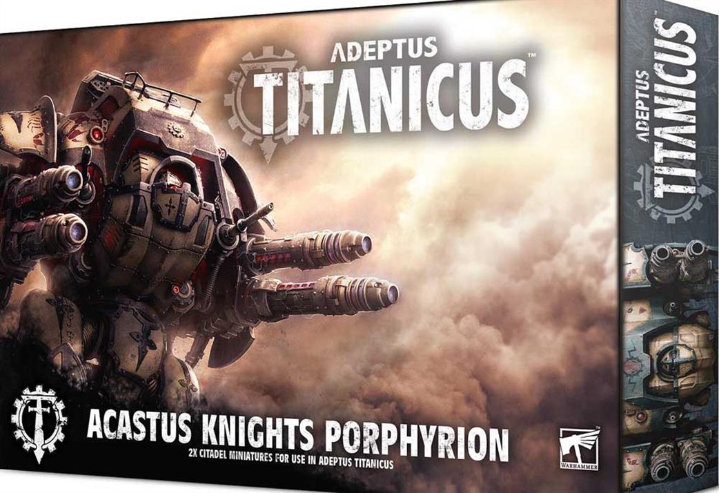 Games Workshop 400-26 Adeptus Titanicus Acastus Knights Porphyrion