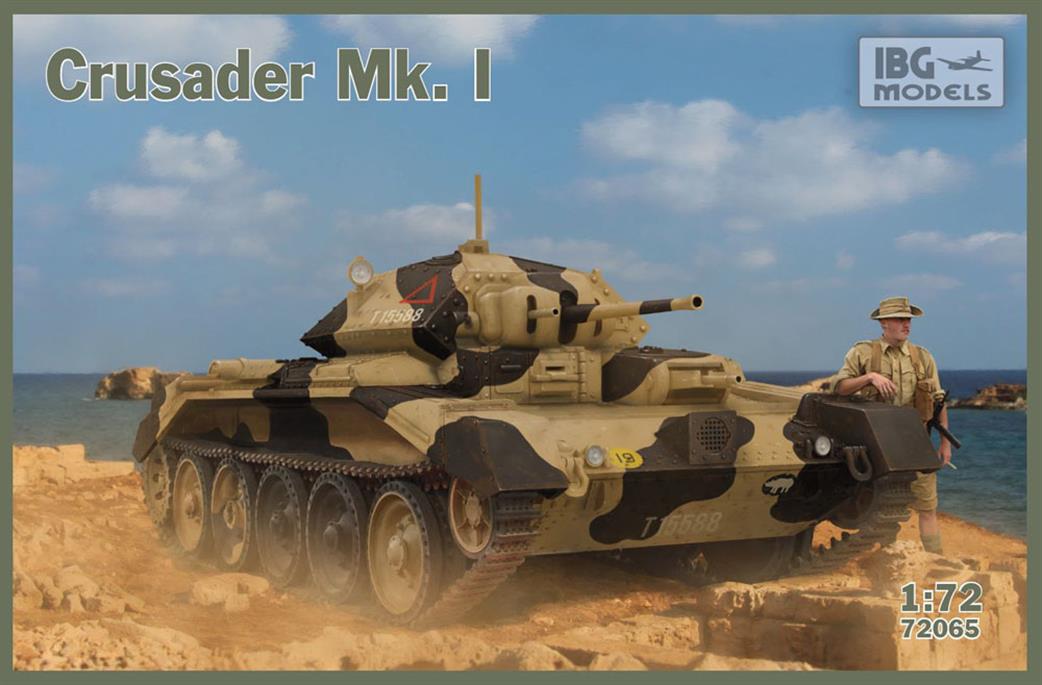 IBG Models 1/72 72065 Crusader Mk1 British Cruiser Tank Kit