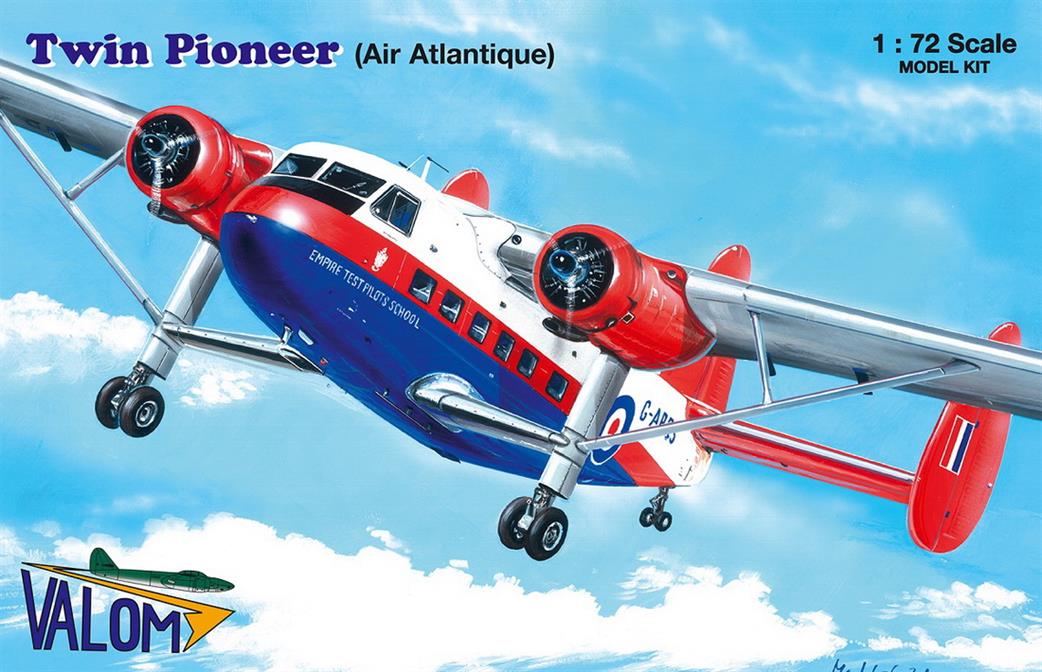 Valom 1/72 72137 Twin Pioneer Air Atlantique Aircraft kit