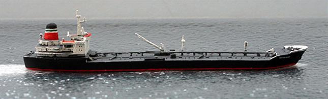 New model for autumn 2019. British Tamar was a Chemical Products tanker for BP london built 1973, modelled in 1990 configuration and livery. This ship was broken up in 2001.
