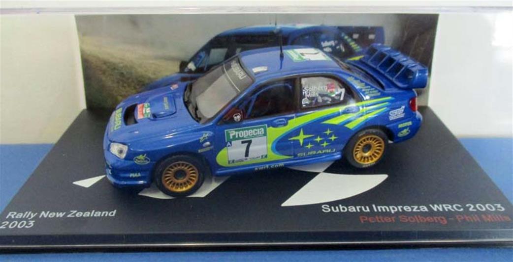 MAG 1/43 MAG LT01 Subaru Impreza WRC Rally New Zealand 2003