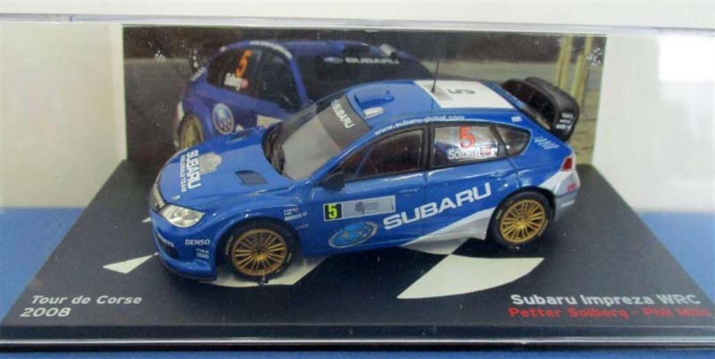 MAG 1/43 MAG LT03 Subaru Impreza WRC Tour De Corse 2008 P.Solberg