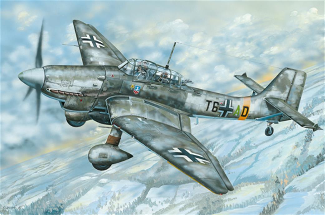 Trumpeter 03217 Junkers Ju-87D Stuka Dive Bomber Model 1/32