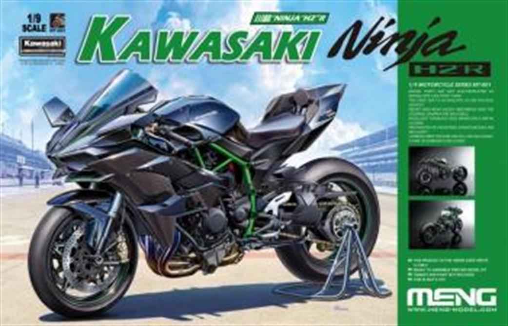 Meng 1/9 MT001 Kawasaki Ninja H2R Motorcycle Plastic Kit