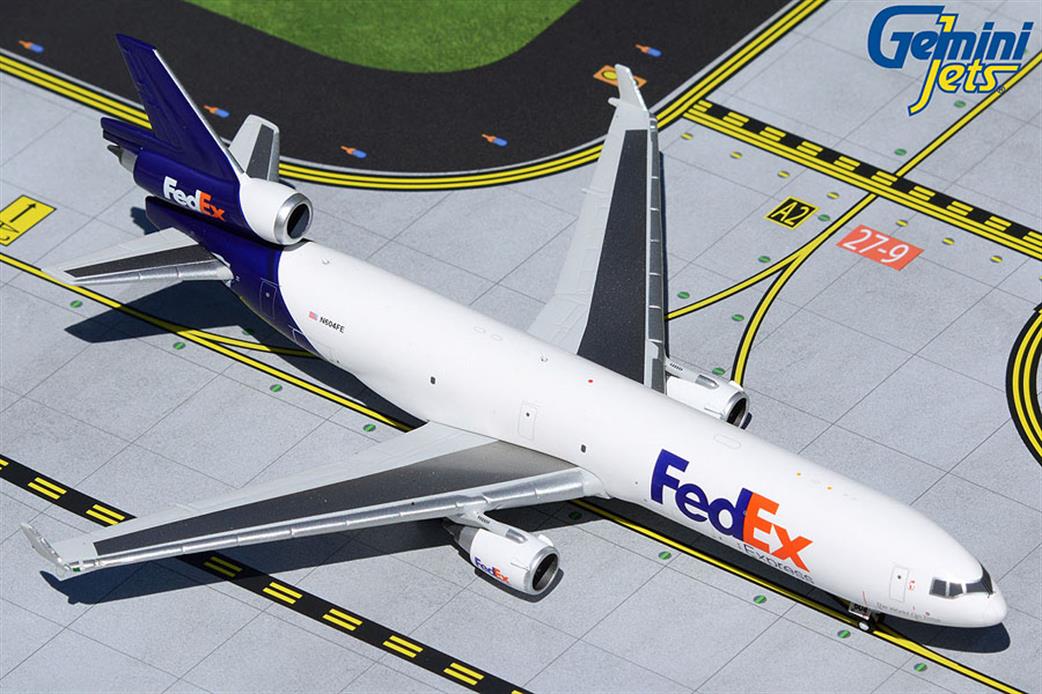 Gemini Jets 1/400 GJFDX1974 Fedex MD11 N604FE Aircraft Model