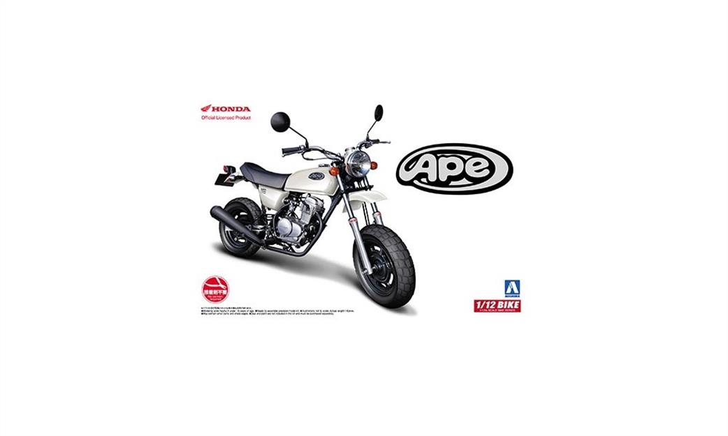 Aoshima 05170 Honda Ape Motorbike Kit 1/12th