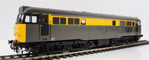 Heljan O Gauge 3123 Class 31/1 BR Civil Engineers Grey/Yellow Dutch Unnumbered