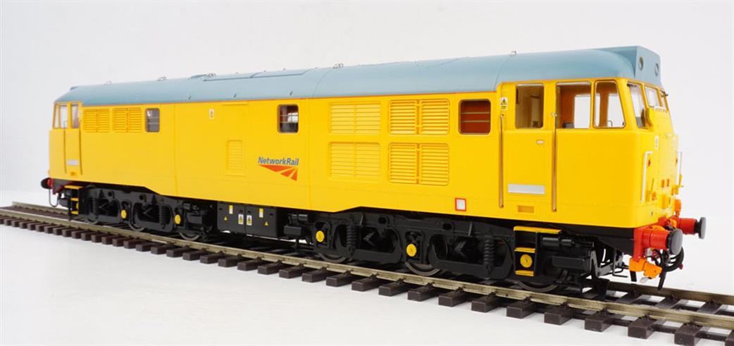 Heljan O Gauge 3144 Class 31/4 Network Rail Yellow Unnumbered