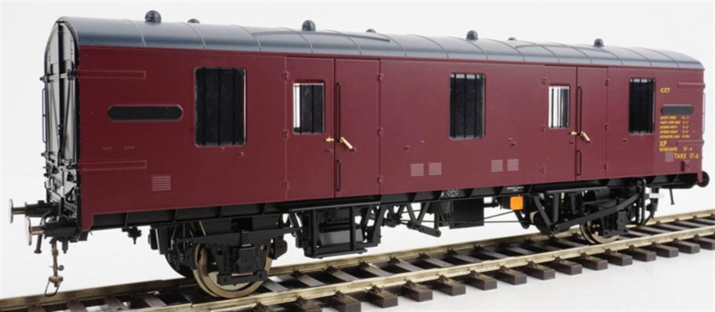 Heljan O Gauge 9401 BR Mk.1 CCT BR Maroon Unlined