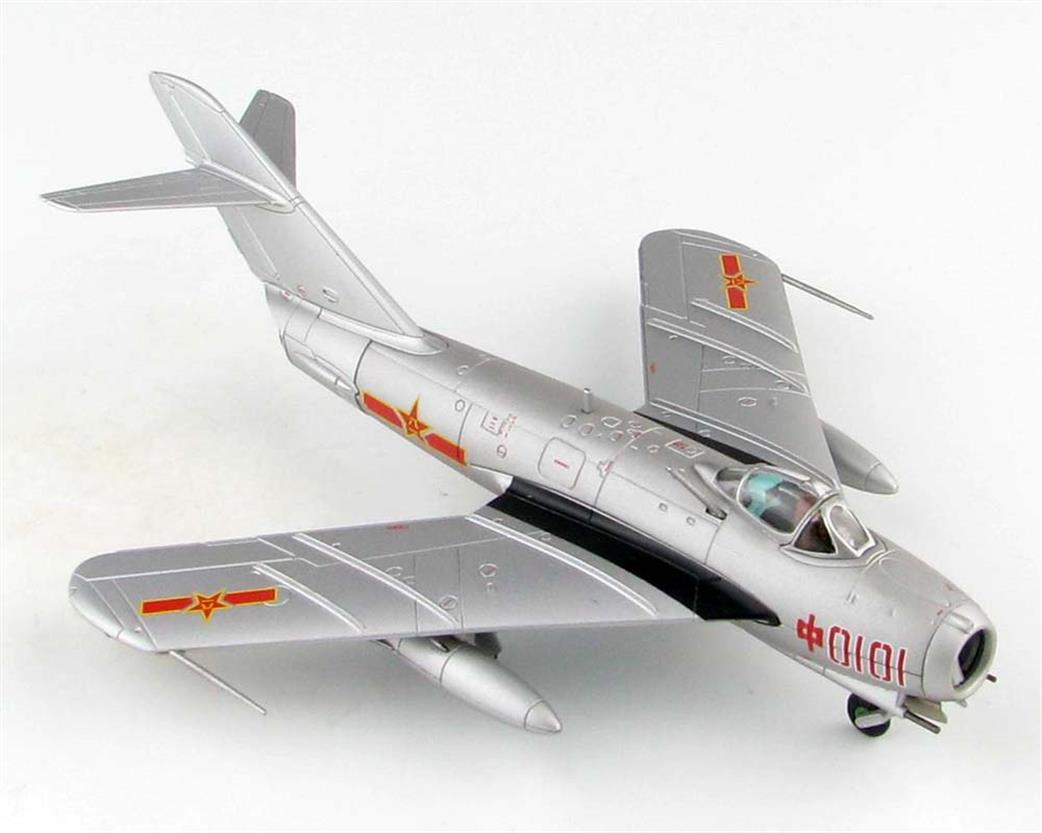 Hobby Master 1/72 HA5906 J-5 Jet Fighter Red 0101, China Air Force (PLAAF), 1956