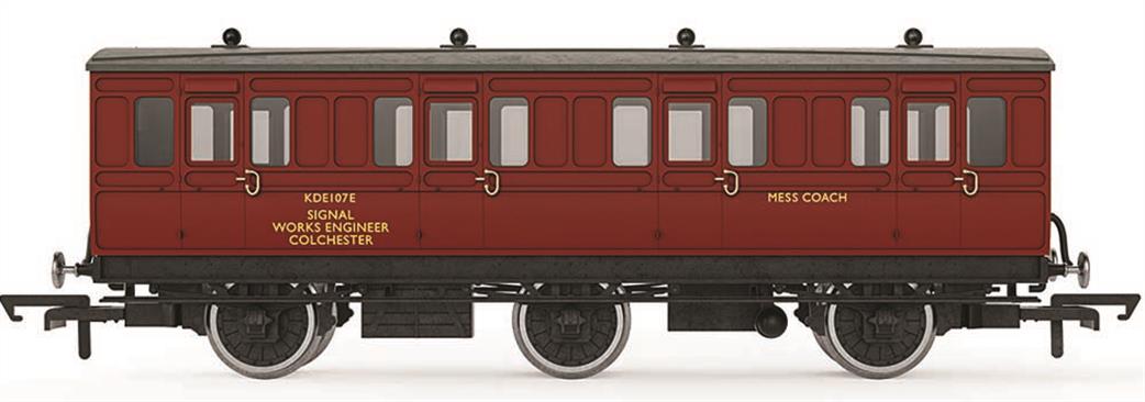 Hornby OO R40359 BR KDE107E Departmental 6 Wheel Signal Engineers Crew Mess Coach