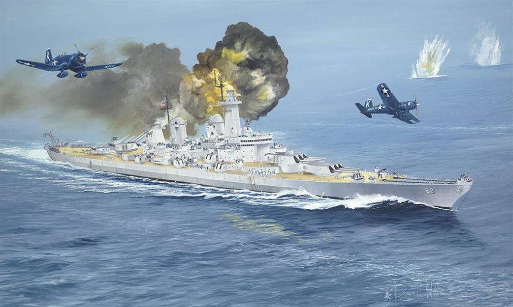 Trumpeter 1/350 05373 US Navy USS Ohio BB-68 Cancelled Montana Class Battleship Kit