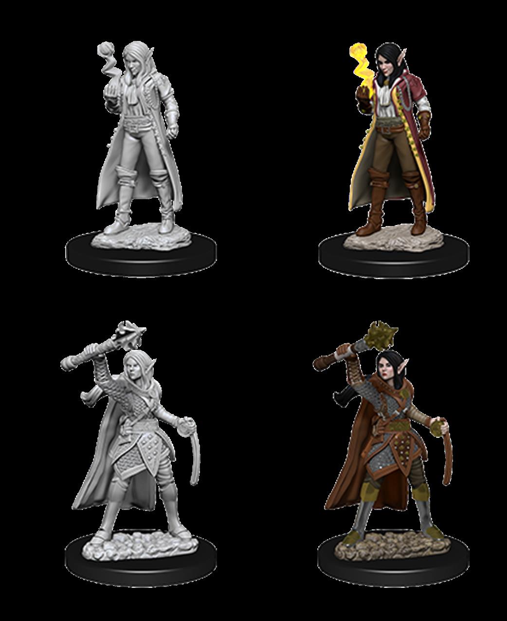 Wizkids  73835 Female Elf Cleric: D&D Nolzur's Marvelous Unpainted Miniatures