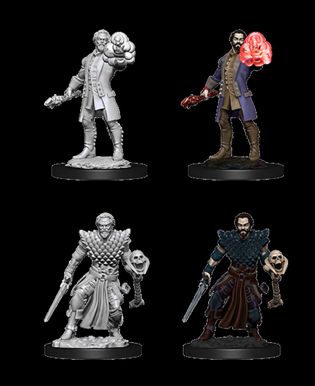 Wizkids  73836 Male Human Warlock: D&D Nolzur's Marvelous Unpainted Miniatures