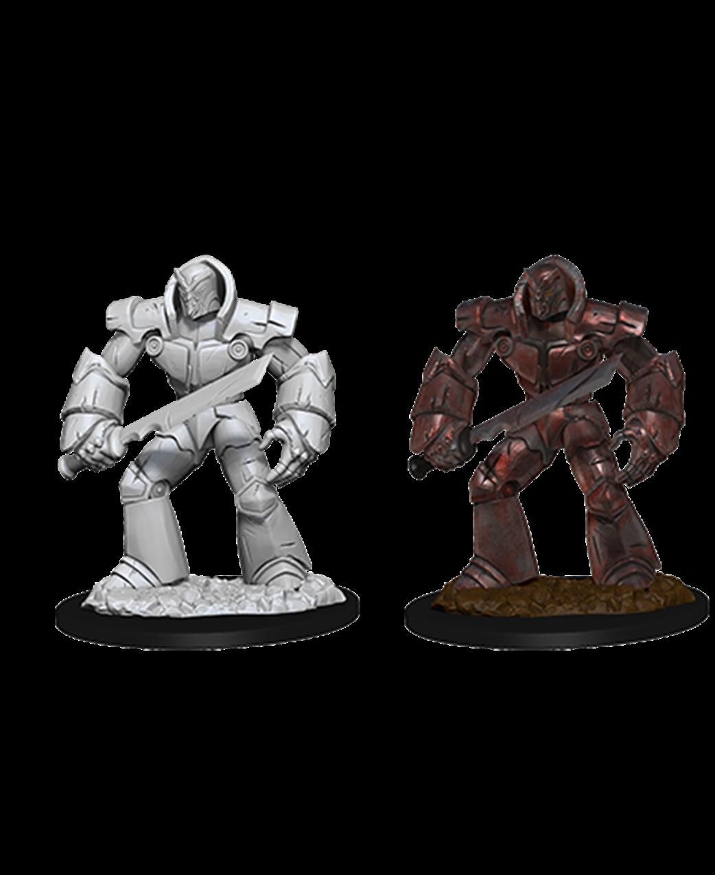 Wizkids  73842 Iron Golem: D&D Nolzur's Marvelous Unpainted Miniatures