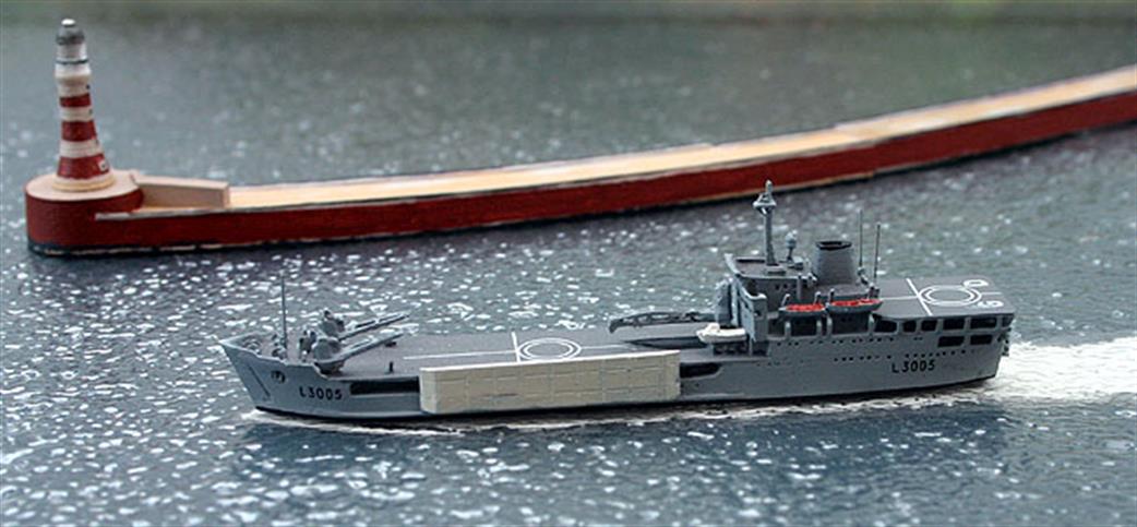 Albatros 1/1250 Alk334 RFA Sir Galahad 1982 Waterline Metal Model