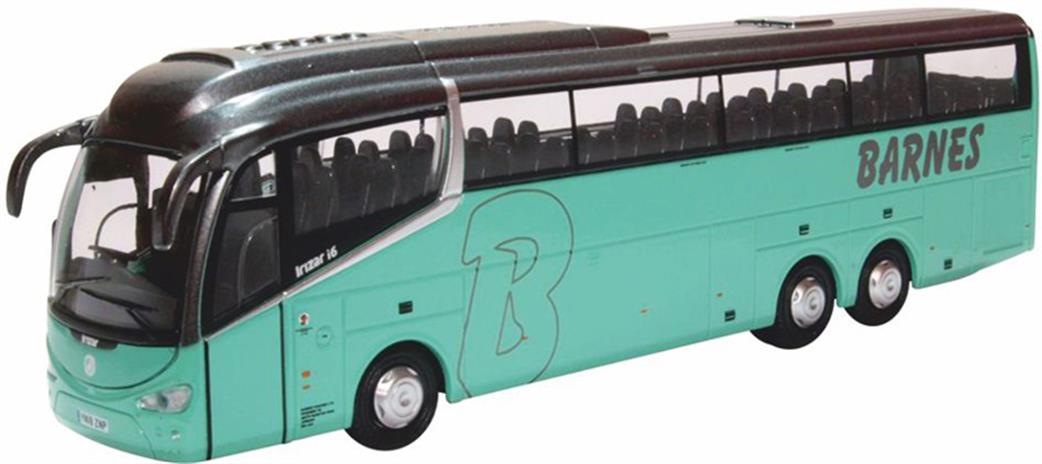 Oxford Diecast 1/76 76IR6007 Irizar i6 Barnes Coaches Model