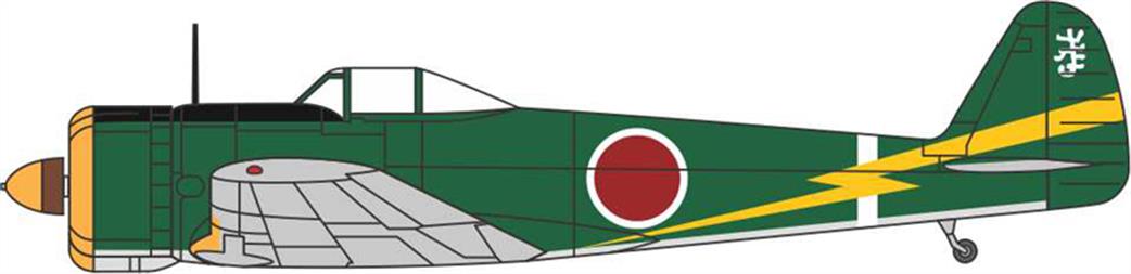 Oxford Diecast 1/72 AC097 Nakajima Ki-43 50th Group 2nd Squadron 1942