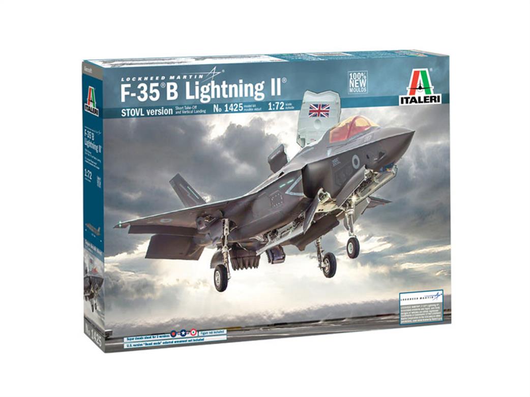 Italeri 1425 RAF F-35B Lightning II Fighter Kit STVOL Version Kit 1/72