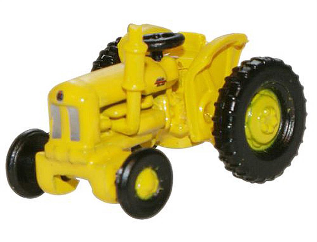 Oxford Diecast 1/148 NTRAC003 Fordson Tractor Yellow Highways Dept