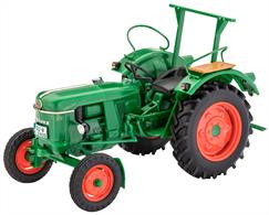 Number of Parts 96  Length 131mm  Width 68mm  Height 84mmSimple model kit for the very popular Deutz D30, released in 1961, which was the best-selling agricultural tractor in its class at the beginning of the 60s. 