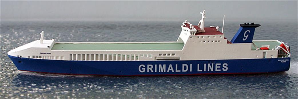Rhenania 1/1250 RJ314C Eurocargo Savona Grimaldi Line Ro-Ro freighter
