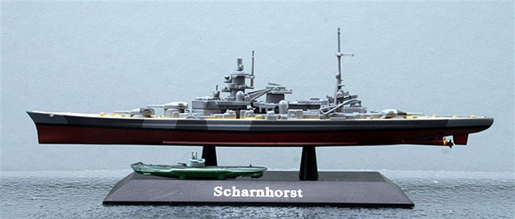 Altaya MAG KZ02 German Battle Cruiser Scharnhorst 1943 1/1250