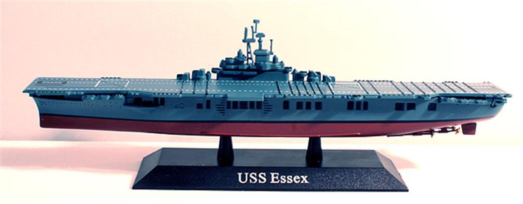 Altaya 1/1250 MAG KZ06 US Navy Aircraft Carrier USS Essex CV 10 1942